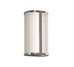 Applique murale, Diva 30, chrome, IP44, LED, 2700-3000K, 620 lm, L16,5cm, H30cm - ACB