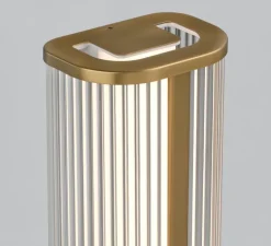 Applique murale, Diva 30, or, IP44, LED, 2700-3000K, 620 lm, L16,5cm, H30cm - ACB