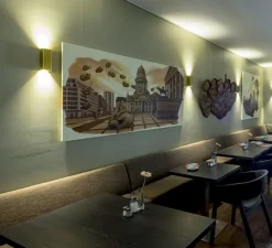 Applique murale, Docus mini 2.0, or, L6,7cm, H20cm - Wever&Ducré