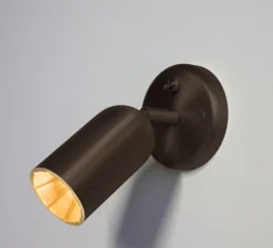 Applique murale, Doma, bronze, Ø7cm, H19cm - Bert Frank