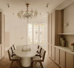 Applique murale, Donna, rose poudré, L6,5cm, H15cm - Pholc