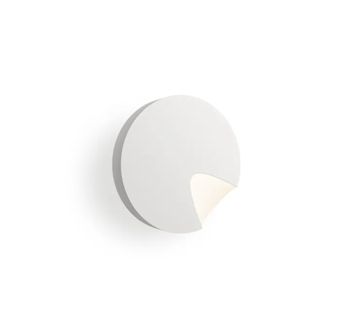 Applique murale, Dots 4660, gris, LED, 2700K, 500lm, Ø17,5cm, H5,2cm - Vibia