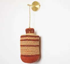 Applique murale, Dots, naturel/gingembre, Ø17cm, H32cm - Golden Editions