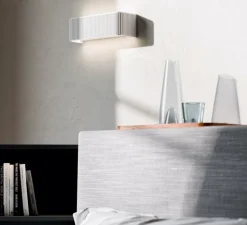 Applique murale, Dresscode W2, blanc mat, LED, 2700K, 2360lm, L30cm, H9cm - Rotaliana