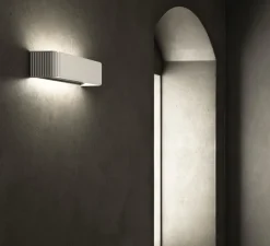 Applique murale, Dresscode W2, blanc mat, LED, 2700K, 2360lm, L30cm, H9cm - Rotaliana