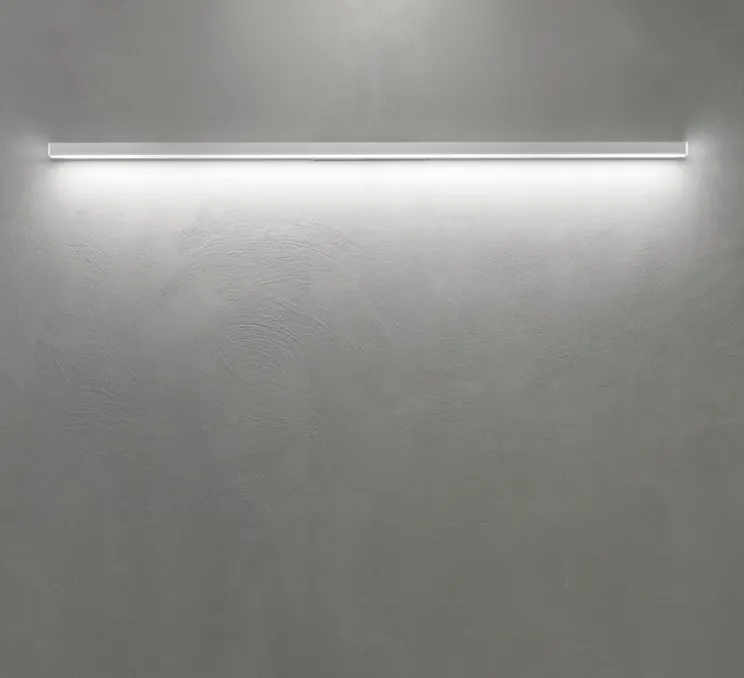 Applique murale, driver déporté, Linescapes, blanc, LED, 3000K, 2400lm, L4cm, H102cm - Nemo Lighting