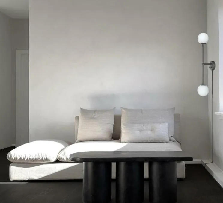 Applique murale, Drop , gris, Ø18cm, H65cm - 101 Copenhagen