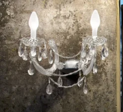 Applique murale, Drylight A2, blanc, IP66, LED, 3000K, 560 lm, L44cm, H37cm - Masiero