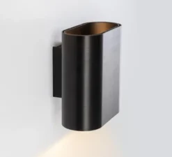 Applique murale, Duell Up/Down 2x, noir, LED, 2700K, 537lm, L15,2cm, H16cm - Modular