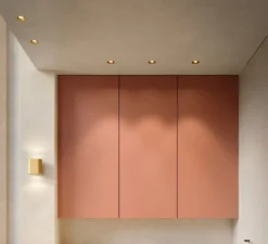 Applique murale, Duell Up/Down 2x, champagne, LED, dim, 2700K, 763 lm, L15,2cm, H16cm - Modular