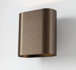 Applique murale, Duell Wall Up/Down 2x, bronze, LED, dim, 2700K, 537 lm, L15,2cm, H16cm - Modular