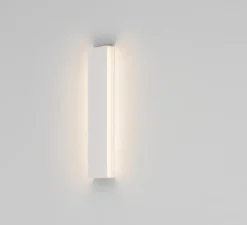 Applique murale, Duo, blanc satiné, LED, 2700K, 1200 lm, L41cm, H10,2cm - ONOK