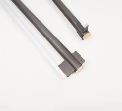 Applique murale, Eiffel Simple 1000, gris anthracite, L4,5cm, H103,5cm - FRAMA