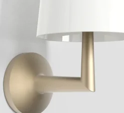 Applique murale, Ella Wall, bronze, L16cm, H27,3cm - Astro