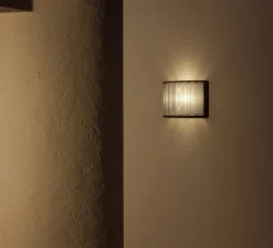 Applique murale, Estadio, noir, L44cm, H33cm - Santa & Cole