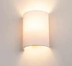 Applique murale, Fenda, blanc, L10cm, H22cm - Slv