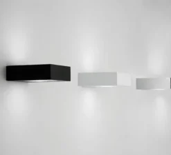 Applique murale, Fix up and down, blanc, LED, 2700k, 2x380lm, dimmable, Ø9cm, H3cm - Nemo lighting