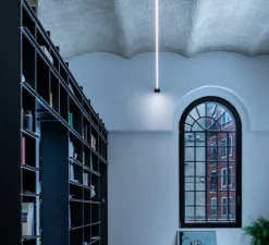 Applique murale, Flash 12, noir, LED, 3000K, 13416lm, L12mètres - Davide Groppi