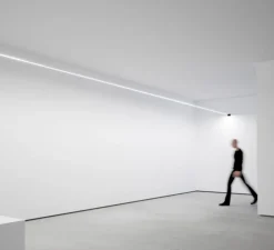 Applique murale, Flash 12, noir, LED, 3000K, 13416lm, L12mètres - Davide Groppi