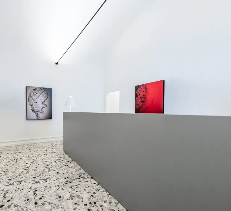 Applique murale, Flash 6, noir mat, LED, dim, 3000K, 6708 lm, L600cm, H5,3cm - Davide Groppi