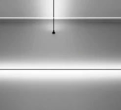 Applique murale, Flash 6, noir mat, LED, dim, 3000K, 6708 lm, L600cm, H5,3cm - Davide Groppi