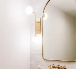 Applique murale, Fleming, laiton, L12cm, H57cm - Hudson Valley Lighting