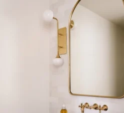 Applique murale, Fleming, laiton, L12cm, H57cm - Hudson Valley Lighting