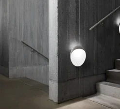 Applique murale, Flindt, aluminium granité, LED, dim, 2700K, 495 lm, L30cm, P30cm - Louis Poulsen