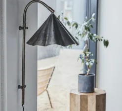 Applique murale, Flola, marron antique, Ø25cm, H51cm - House Doctor