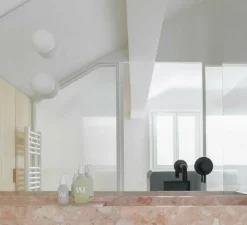 Applique murale, Flos Mini Glo Ball, Mirror, blanc,IP40, Ø11,2cm, P8,5cm - FLOS