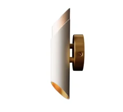 Applique murale, Flûte, blanc, L8cm, H25cm - Gong