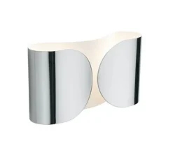 Applique murale, Foglio, chromé, L37cm, H21cm - Flos