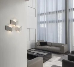 Applique murale, Fold Surface, 4202, blanc cassé, LED, 2700K, 1196 lm, L44cm, H31,5cm - Vibia