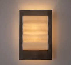 Applique murale, Frame Alu Brut S, aluminium, L24cm, H35cm - Violaine D'Harcourt