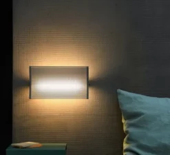 Applique murale, G3, gris, Dimmable, LED, 2700, 1500, L39,5cm, H20cm - Sammode