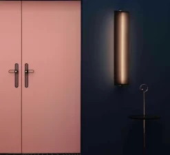 Applique murale, G3 triple, noir, LED, 2700k, 1500lm, L93cm, H20cm - Sammode