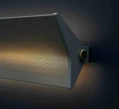 Applique murale, G3 triple, gris, LED, 2700k, 1500lm, L93cm, H20cm - Sammode