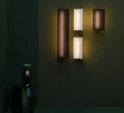 Applique murale, G3 triple, gris, LED, 2700k, 1500lm, L93cm, H20cm - Sammode