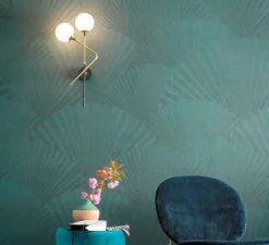 Applique murale, Galassia gauche, laiton brossé, L31,8cm, H69,1cm - Stilnovo