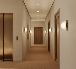 Applique murale, Gina, A1334, vieil or, L10cm, H28cm - Aromas del Campo