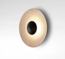 Applique murale, GINGER 42 C, chêne, 2700K, 2130lm, H42cm - Marset