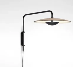 Applique murale, Ginger 20A, chêne, 2700K, 500lm, Ø,38.9m, H22.2cm - Marset