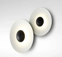 Applique murale, Ginger C2, double, 42/60, noir&blanc, LED, dim, 2700K, 4806 lm, ∅60cm, H80cm- Marset