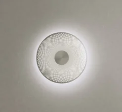 Applique murale, Glint, blanc, LED, dim, 3000k, 550 lm, L36cm, H36cm - Northern