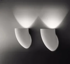 Applique murale, GOMITO, blanc, H20cm - Martinelli-luce