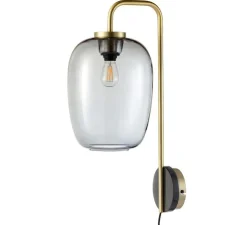 Applique murale, Grape, laiton, Ø20cm, H50cm - Bolia