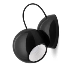 Applique murale, Gravitino 541, noir, LED, dim, 3000K, 956 lm, Ø14cm, H17,5cm - Stilnovo