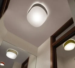 Applique murale, GUIJARROS 6A, bois naturel de cerisier, LED, H41cm, L38cm - LZF