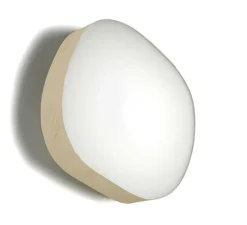 Applique murale, GUIJARROS 6A, blanc ivoire, LED, H41cm, L38cm - LZF