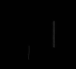 Applique murale, Guise 2260, graphite, LED, dim, 3000K, 871 lm, L54cm, H54cm - Vibia